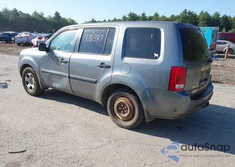 2009 Honda Pilot Lx z USA, uszkodzony, nr VIN 5FNYF48219B038172